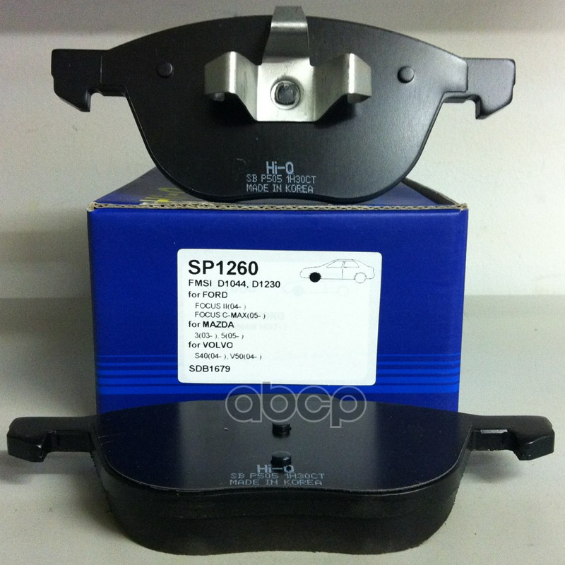 Колодки передние SANGSIN BRAKE SP1260